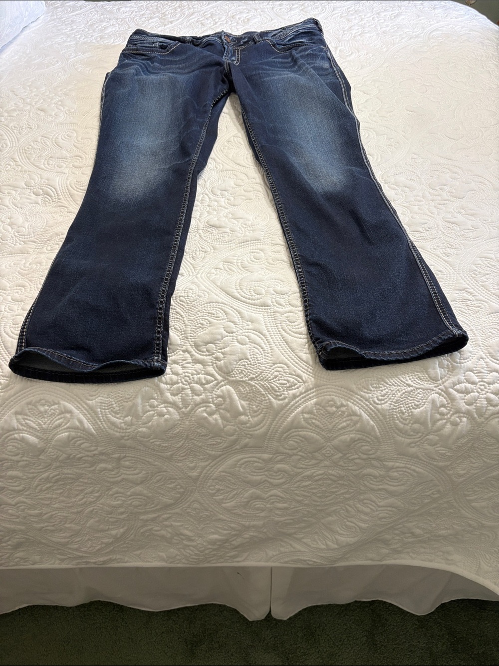 Silver Jeans Indigo Bootcut Stretch Denim